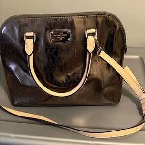 Michael Kors Dark Brown Crossbody Bag